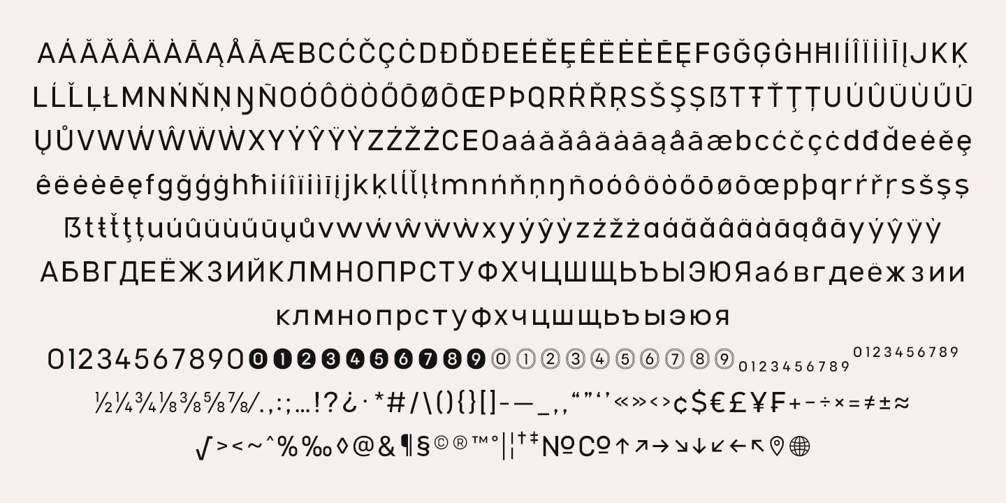 Compose Bold Font preview